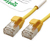 ROLINE GREEN 21.44.3322 kabel sieciowy Żółty 0,5 m Cat6a U/FTP (STP)