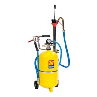Pneumatisches Vakuumabsauggerät Ölabsauggerät mit 24l Behälter, Niveauanzeige, Druckluftentleerung