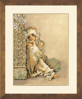 Counted Cross Stitch Kit: Arabian Woman