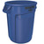 Rubbermaid BRUTE Round Container - 121 Litres - Blue