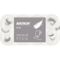 Katrin Toilettenpapier Plus 104872 3-lagig weiß 8 Rl./Pack.