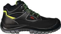 Hase Safety Gloves GmbH Bezpieczne buty z cholewkami Tibet rozmiar 43 czarny skóra bydlęca niedwojona S3