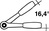 STAHLWILLE 41131719 Ratschenringschlüssel 25 17 x 19 mm 12-KT. Länge 205 mm Anza