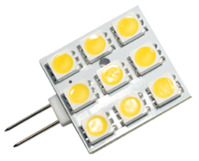 Power SMD LED 9 LEDs, 1,6 Watt