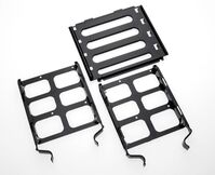 HDD upgrade kit 3 x HDD tray and 2nd HDD cage Graphite 600T,730T,760T,780T & Obs 450D,650D,750D