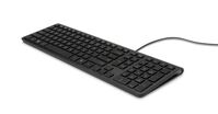 Keyboard (SWEDISH) 723314-101, Full-size (100%), Wired, USB, Black Tastaturen