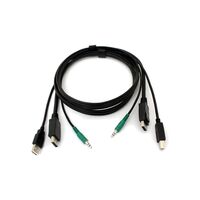 SECURE KVM CABLE, HDMI, USB , A-B, 3.5MM AUDIO, 1.8M (6FT) ,