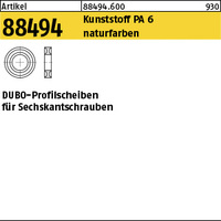 ART 88494 DUBO-Profil-Scheiben 199 f. Sk.-Schrauben M 4 S