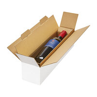 Caja de cartón para botellas de vino