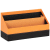 Briefständer 20x10x14vm orange/schwarz