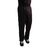 Whites Chefs Clothing Unisex Teflon Trousers in Black Polycotton - Easy Fit - M