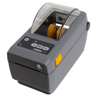Zebra ZD411d Etikettendrucker, 203 dpi, Thermodirektdrucker mit Abreißkante, Bluetooth, LAN, USB, USB-Host (ZD4A022-D0EE00EZ)