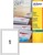 Etichette bianche per indirizzi per stampanti Inkjet - 199,6x289,1 - 25 ff