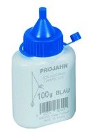 Farbpulverflasche 100g blau für Schlagschnurroller