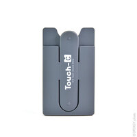 Unité(s) Porte-carte multi usage gris pour smartphone