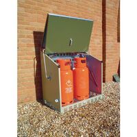 Gas cylinder storage units - For 2 x 15kg butane or 2 x 19kg propane