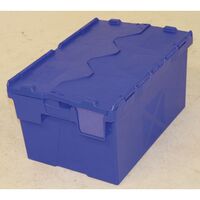 Colour coded attached lid containers - 54L