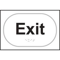 Exit sign