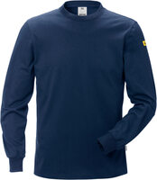ESD T-Shirt Langarm 7082 XTM dunkelblau Gr. XL