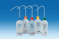 Sicherheitsspritzflaschen VITsafe™ mit Aufdruck Enghals PP/LDPE | Aufdruck Text: Methanol
