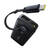 Baseus Free2Pull kábellel 10000mAh 30W powerbank Fekete