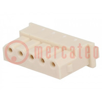 Plug; wire-board; female; Mini-SPOX; 2.5mm; PIN: 5; w/o contacts