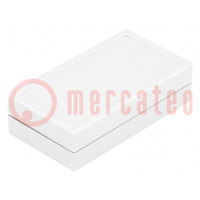 Enclosure: multipurpose; X: 35mm; Y: 63mm; Z: 18mm; ABS; grey