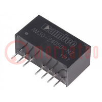 Converter: DC/DC; 3W; Uin: 18÷36V; Uout: 5VDC; Uout2: -5VDC; SIP8