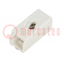 Connector: plug-in; DG2001; 3mm; ways: 1; 26AWG÷22AWG; 0.14÷0.34mm2