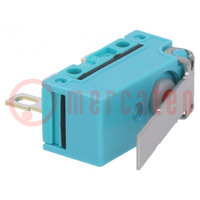 Microswitch SNAP ACTION; 1A/125VAC; 1A/30VDC; with lever; SPDT