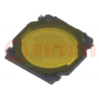 Microschakelaar TACT; pos: 2; 0,05A/12VDC; SMT; geen; 3,7x3,7mm