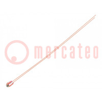 NTC thermistor; 50.7kΩ; THT; 4020K; -40÷200°C; ±1%