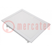 Enclosure: for modular components; IP30; white; ABS; Series: ECG