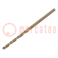 Drill bit; for metal; Ø: 1.7mm; L: 43mm; Working part len: 20mm