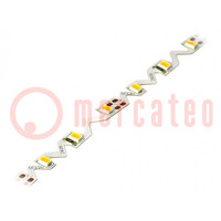 LED-Band; biegbar; LED/m: 60; 2835; W: 6mm; 4,8W/m; 12V; IP20