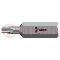 Screwdriver bit; Torx® with protection; T9H; Overall len: 25mm