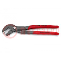 Pliers; for spring hose clamp; 250mm; blister