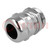 Cable gland; M25; 1.5; IP68; brass; Body plating: nickel