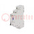 Relay: installation; bistable,impulse; NO; Ucoil: 230VAC; 32A; IP20