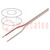 Wire: loudspeaker cable; 2x3mm2; stranded; CCA; transparent; PVC