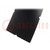 Rigid plastic horizontal dividers; ESD; L: 600mm; W: 400mm; black
