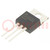 Transistor: N-MOSFET; unipolar; 60V; 80A; 310W; TO220-3