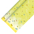 Tischdecke, Papier 5 m x 1,2 m "Papillons". Material: Papier. Farbe: gelb