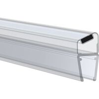 Produktbild zu REHAU Magnetprofil 135° für 6 - 8 mm, 2500 mm, Kunststoff transparent