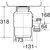 Skizze zu INSINKERATOR Küchenabfall-Entsorger Modell 56 mit Luftschalter