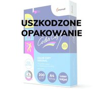 Outlet: Papier satynowany ekologiczny Mondi Color Copy, A4, 200g/m2, 250 arkuszy, biały