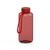 Artikelbild Trinkflasche "Refresh", 1,0 l, inkl. Strap, transluzent-rot/rot