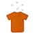 Artikelbild Mint dispenser "Shirt", trend-orange PP