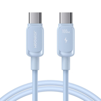 JOYROOM COLOR SERIES USB-C - USB-C CABLE 100W, 1.2M - BLUE S-CC100A14-1M-BL