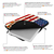 PEDEA Design Schutzhülle: stars & stripes 17,3 Zoll (43,9 cm) Notebook Laptop Tasche